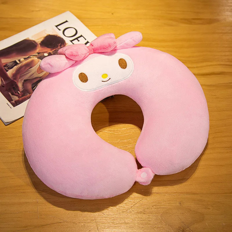 My Kawaii Sanrio Kuromi Lolita Plushie Backpack/Handbags/Slippers and Neck Pillow.