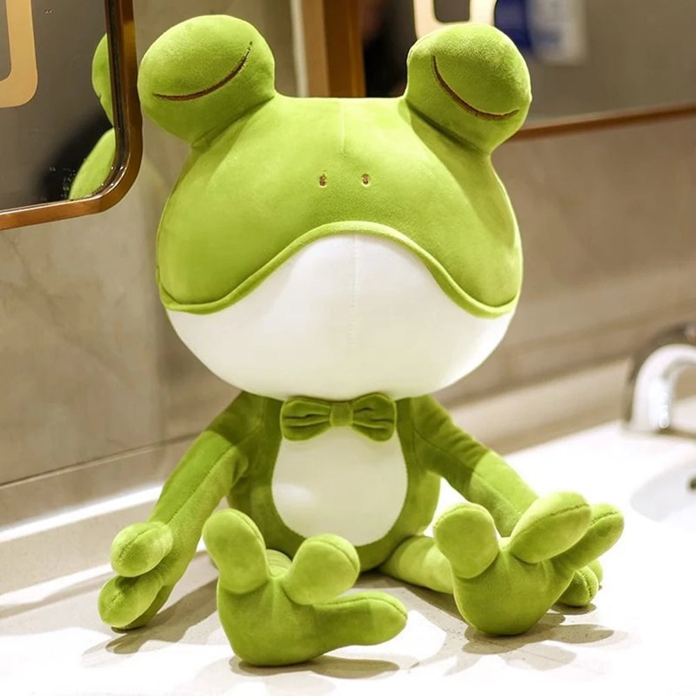 Cute Sleeping Frog Plushie 38cm\50cm