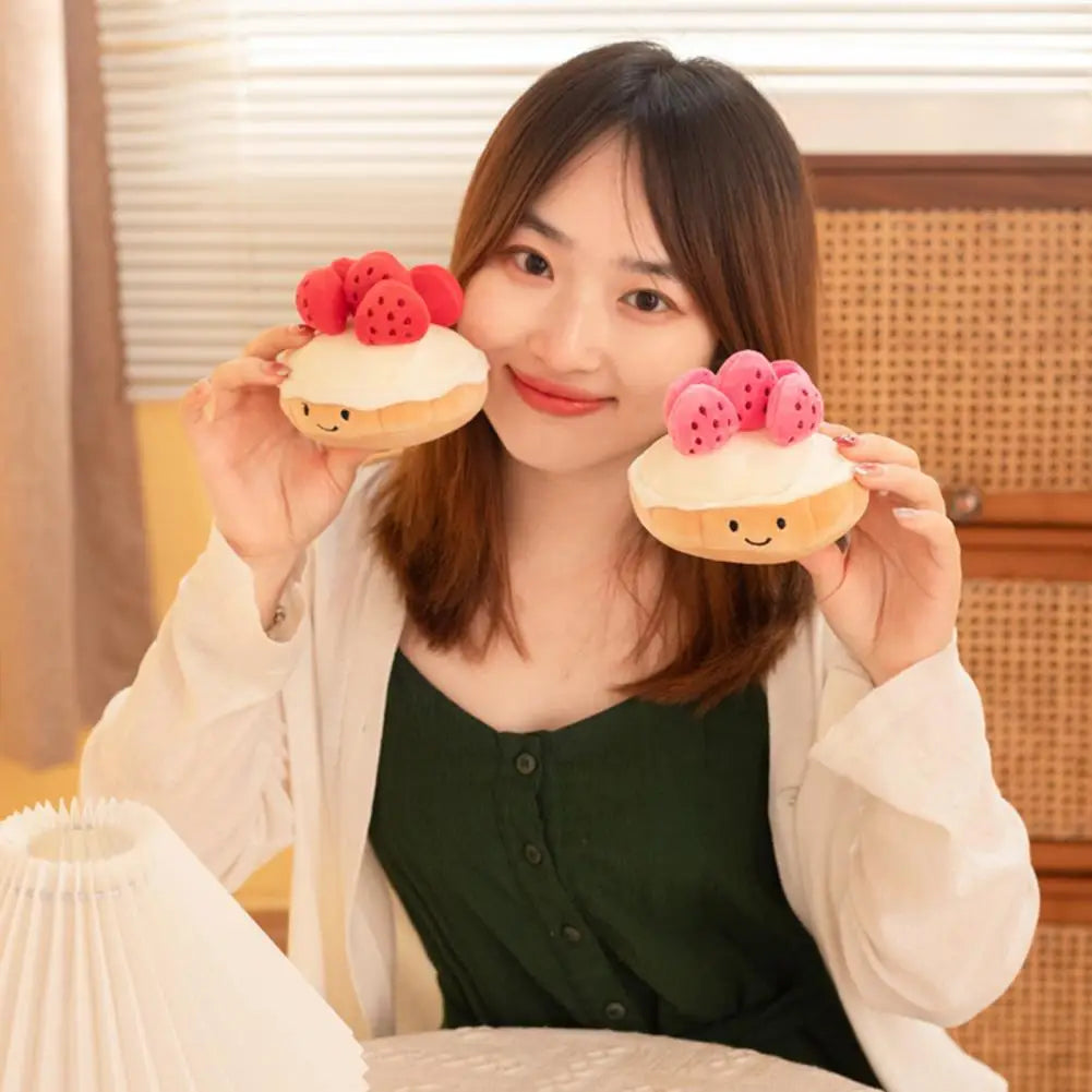 Cutest Strawberry Cake Plushie 10cm/20cm