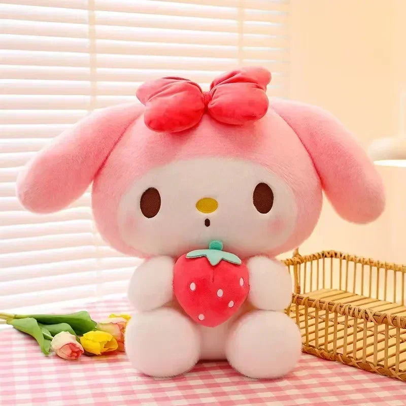 Kawaii Anime Hello Kitty Kuromi Cinnamoroll Plushie 25cm/30cm