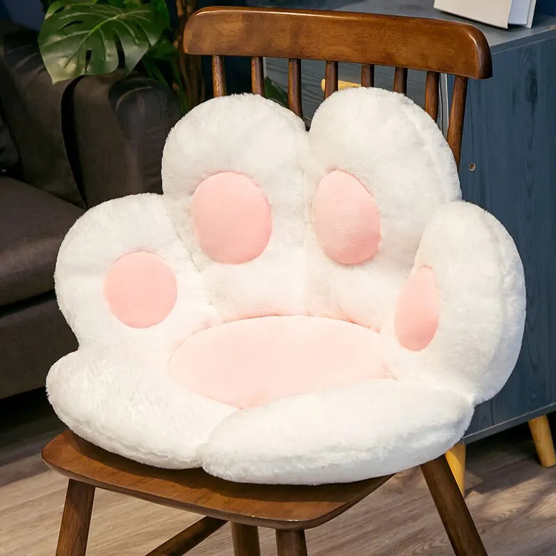 Beautiful Kawaii Cat Paw Plushie Floor Cushion for your Home. 70cm by 60cm