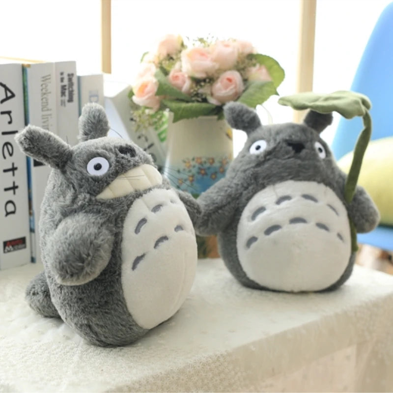 Our Favourite Sqiggy Totoro Plushie. From a Selection of sizes: 30cm, 40cm, 55cm and 70cm.