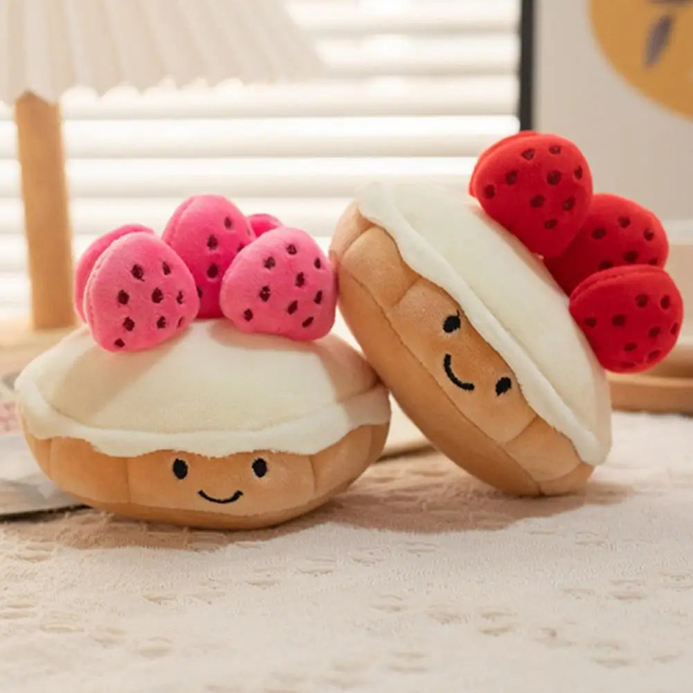 Cutest Strawberry Cake Plushie 10cm/20cm