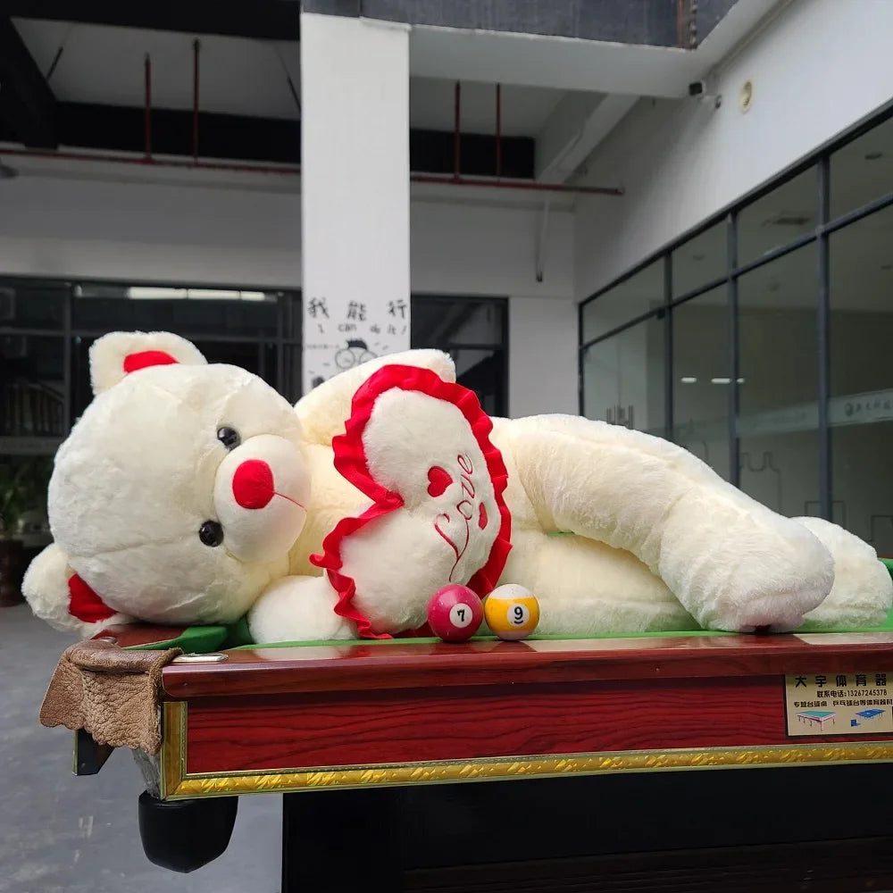 Giant LOVE Plushie Bear, The Ultimate Hug Companion. In Sizes 80cm & 100cm