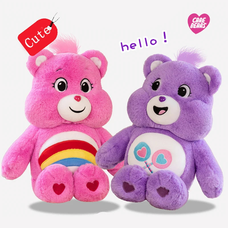 Lovable Care Bear Plushies. Rainbow  other Colours. 40 Cm