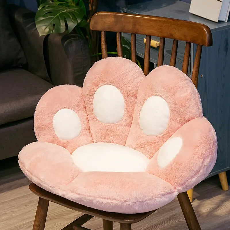 Beautiful Kawaii Cat Paw Plushie Floor Cushion for your Home. 70cm by 60cm