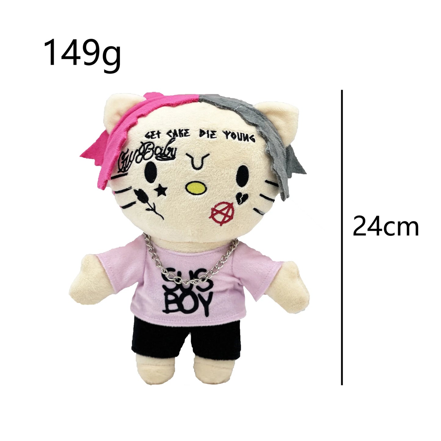 Hello Kitty 24cm LIL Peep Plushie