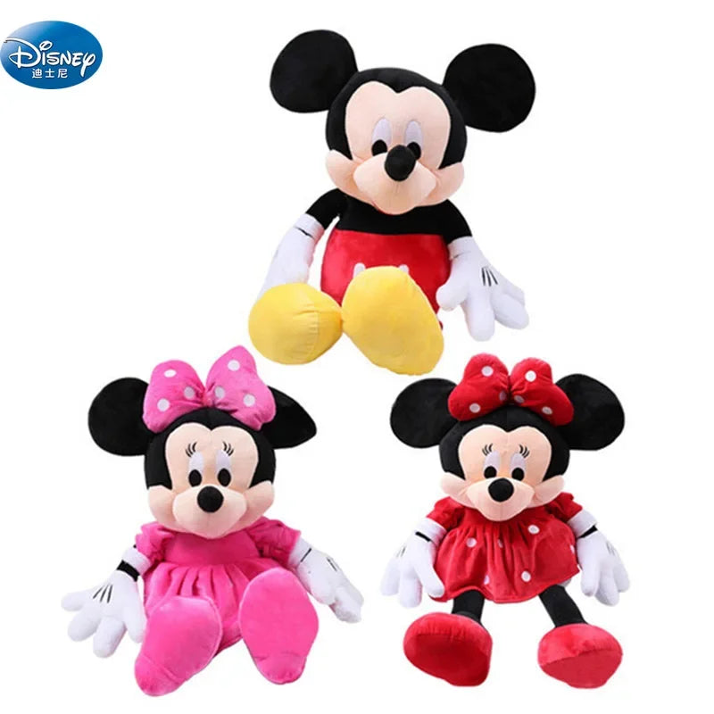 Disney Mickey and Minnie Mouse Plushie 28cm