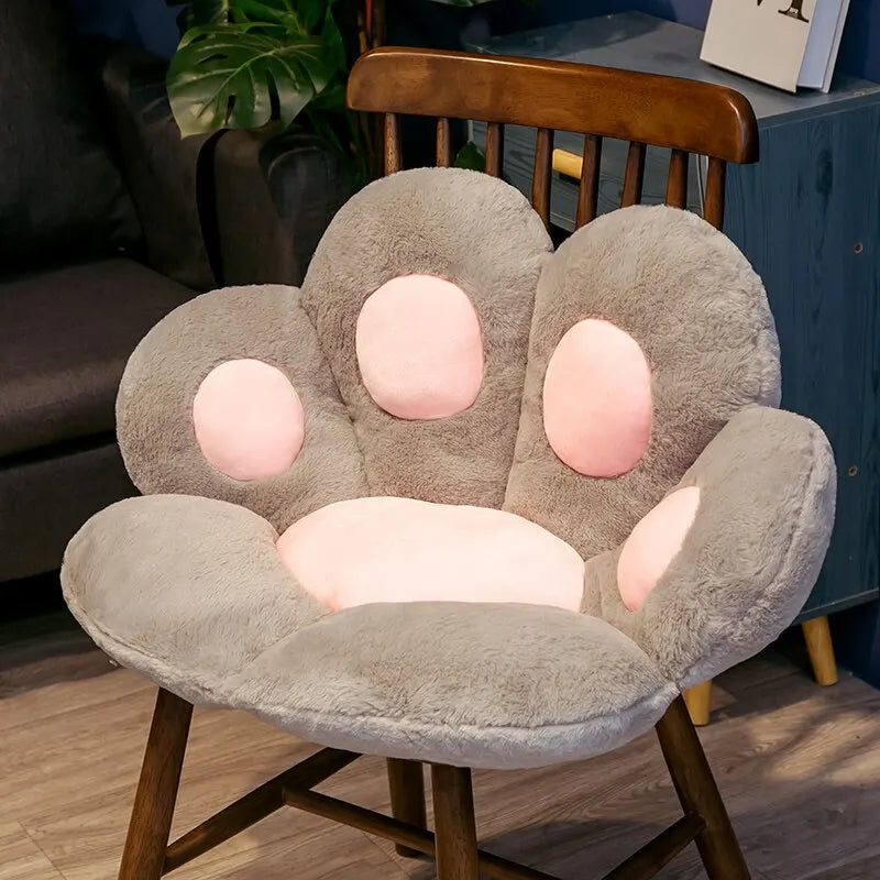 Beautiful Kawaii Cat Paw Plushie Floor Cushion for your Home. 70cm by 60cm