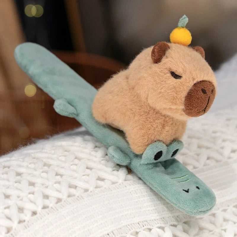 Gorgeous Capybara Snapband Plushie.