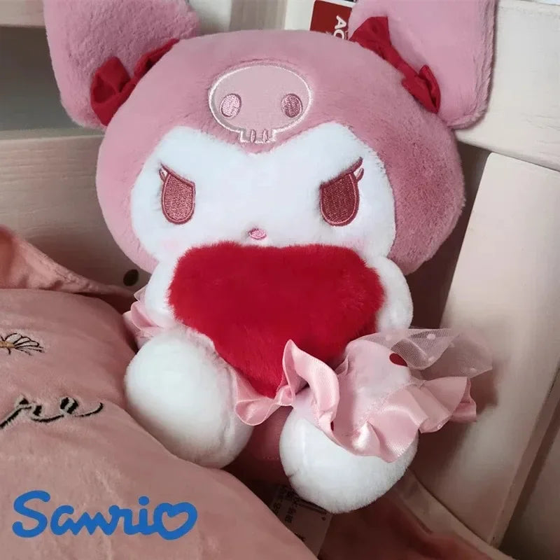 Kawaii Anime Hello Kitty Kuromi Cinnamoroll Plushie 25cm/30cm